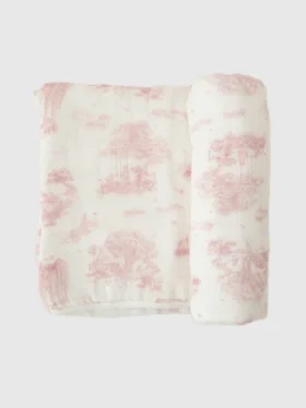Dětská bambusová deka „Spring Toile“ od The Gilded Bird