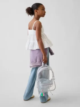 Dětský batoh z průhledného plastu