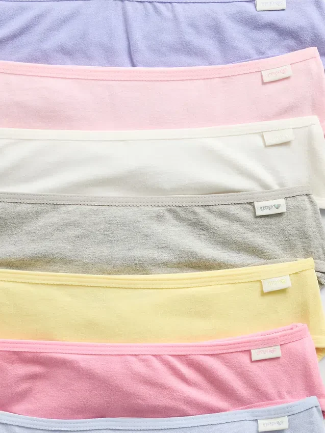 Dětské bikiny s potiskem dnů v týdnu (balení po 7 kusech)