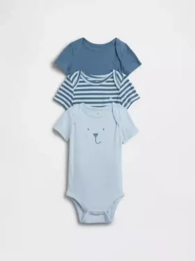 Dětské body Baby First Favorites (balení po 3 kusech)