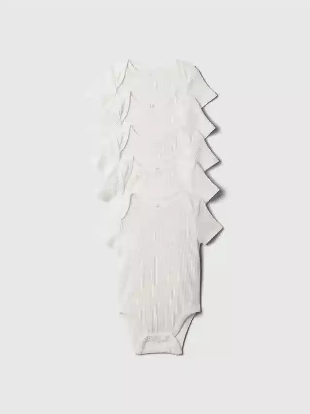Dětské body „First Favorites“ (balení po 5 kusech)