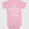 Dětské body „Mean Girls on Wednesdays We Wear Pink“
