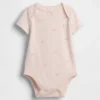 Dětský body s mašlí z organické bavlny „Baby First Favorites“