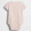 Dětský body s mašlí z organické bavlny „Baby First Favorites“