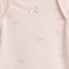 Dětský body s mašlí z organické bavlny „Baby First Favorites“