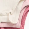 Dětské body Tiny Rib z řady Baby First Favorites (balení po 3 kusech)