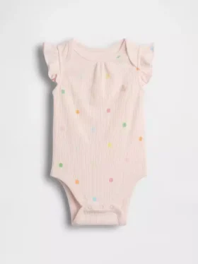 Dětské body Tinyrib s puntíky z řady Baby First Favorites