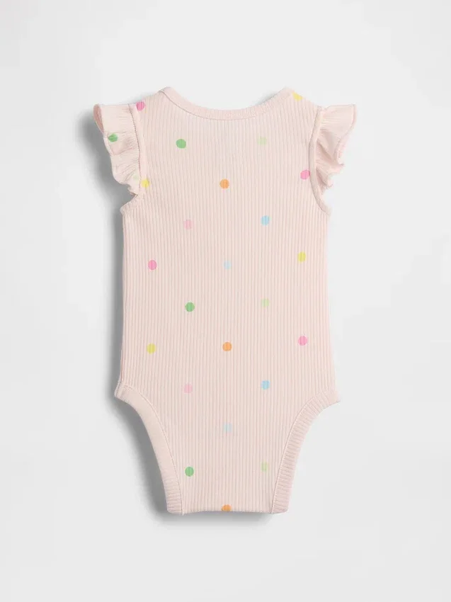Dětské body Tinyrib s puntíky z řady Baby First Favorites