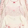 Dětské body z organické bavlny „Baby First Favorite“ (balení po 5 kusech)