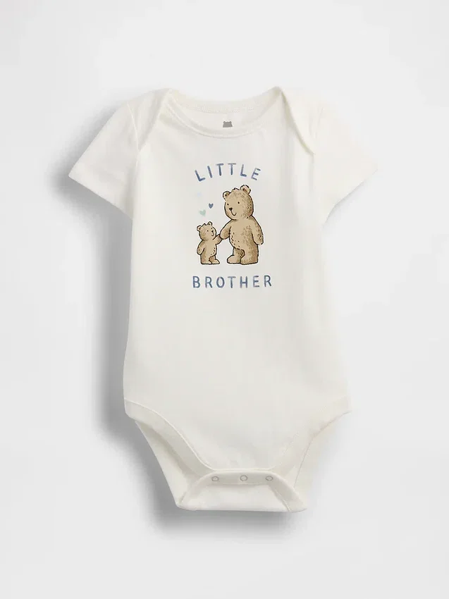 Dětské body z organické bavlny Baby First Favorites
