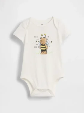 Dětské body z organické bavlny Baby First Favorites