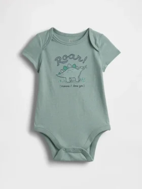 Dětské body z organické bavlny Baby First Favorites