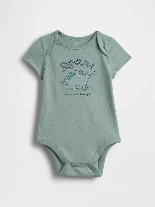 Dětské body z organické bavlny Baby First Favorites