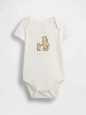 Dětské body z organické bavlny Baby First Favorites
