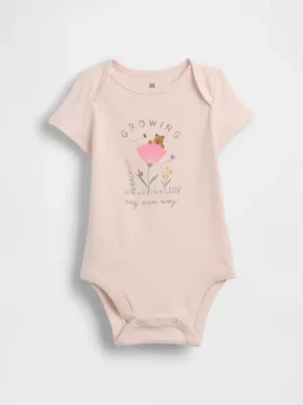 Dětské body z organické bavlny Baby First Favorites