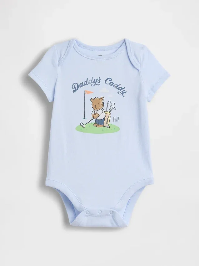 Dětské body z organické bavlny Baby First Favorites