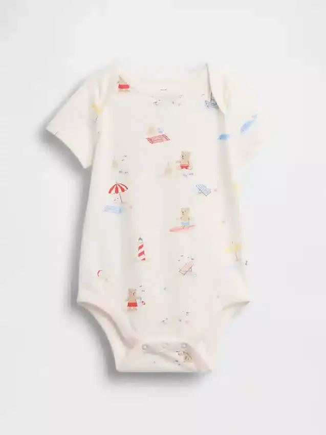 Dětské body z organické bavlny Baby First Favorites