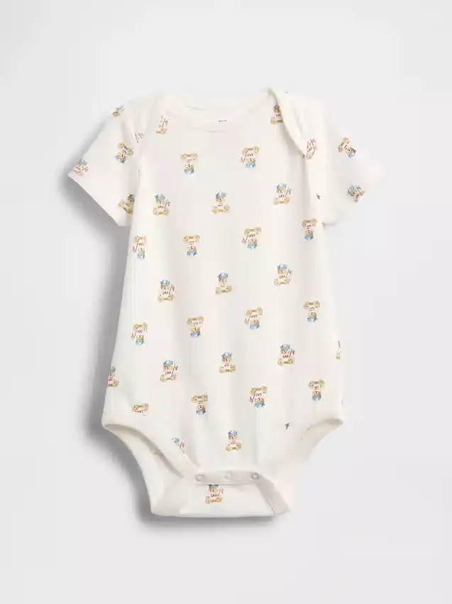 Dětské body z organické bavlny Baby First Favorites