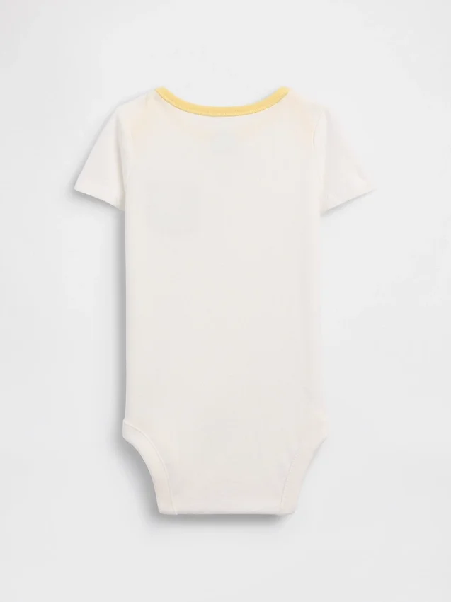 Dětské body z organické bavlny Baby First Favorites