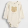 Dětský body z organické bavlny s potiskem – Baby First Favorites