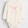 Dětský body z organické bavlny s potiskem – Baby First Favorites