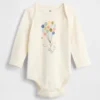 Dětský body z organické bavlny s potiskem – Baby First Favorites