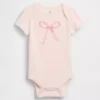 Dětský body z organické bavlny s potiskem – Baby First Favorites