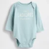 Dětský body z organické bavlny s potiskem – Baby First Favorites