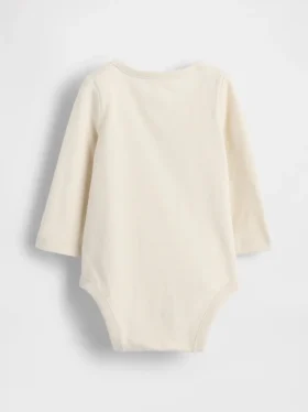 Dětský body z organické bavlny s potiskem – Baby First Favorites