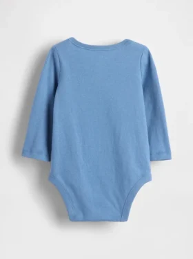 Dětský body z organické bavlny s potiskem – Baby First Favorites