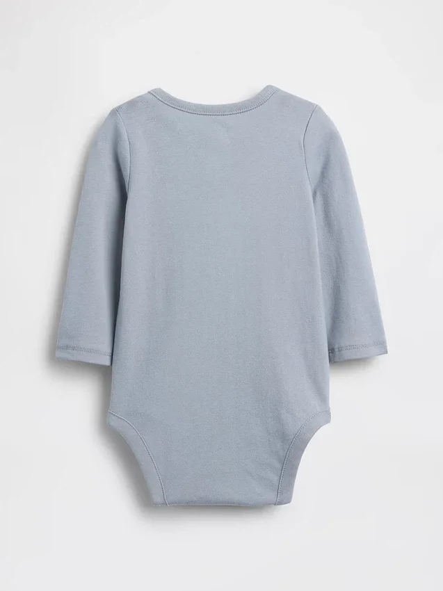 Dětský body z organické bavlny s potiskem – Baby First Favorites
