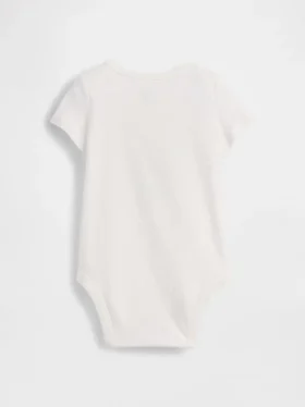 Dětský body z organické bavlny s potiskem – Baby First Favorites