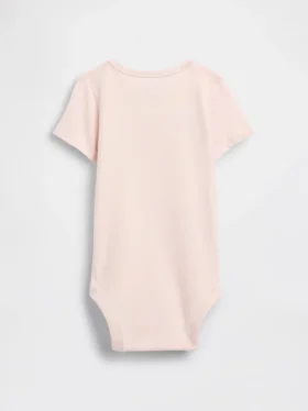 Dětský body z organické bavlny s potiskem – Baby First Favorites