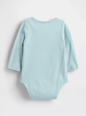Dětský body z organické bavlny s potiskem – Baby First Favorites