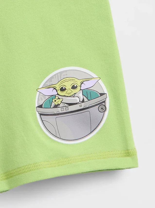 Dětské boxerky ze strečové organické bavlny s motivy Star Wars (balení po 5 kusech)