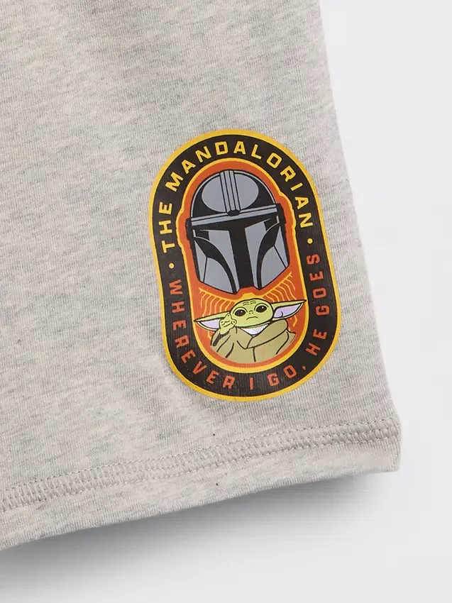 Dětské boxerky ze strečové organické bavlny s motivy Star Wars (balení po 5 kusech)