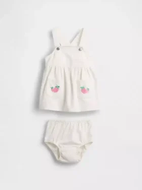 Dětská džínová souprava Strawberry Skirtall