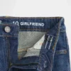 Dětské džíny Girlfriend se středně vysokým pasem