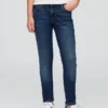 Dětské džíny s středně vysokým pasem pro každodenní nošení, super skinny