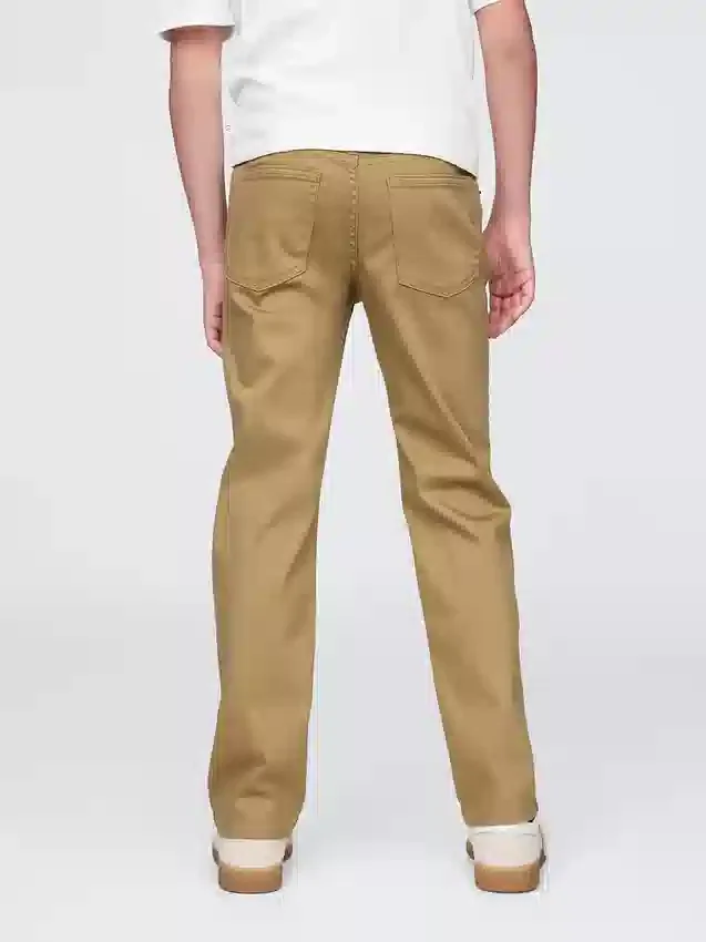 Dětské džíny s volným rovným střihem