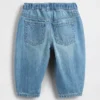 Dětské džíny typu „barrel jeans“ s elastickým pasem