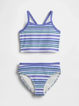 Dětské dvoudílné plavky typu tankini
