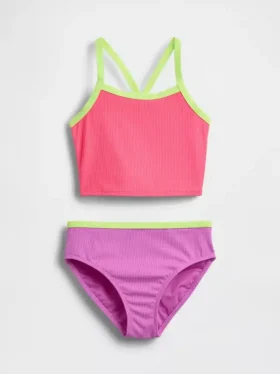 Dětské dvoudílné plavky typu tankini