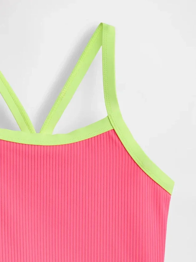 Dětské dvoudílné plavky typu tankini