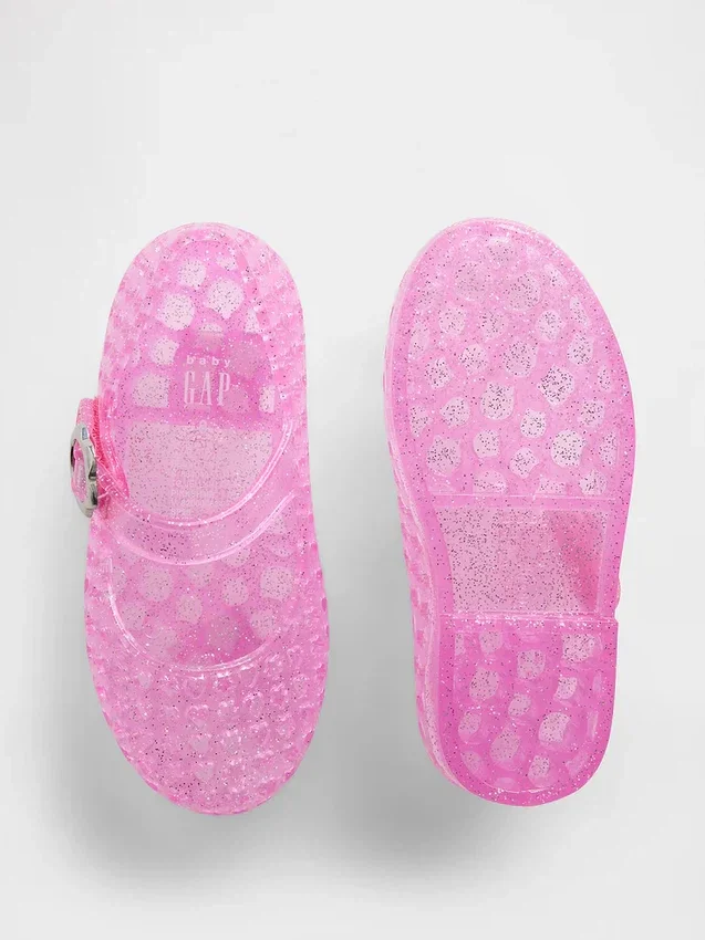 Dětské želé boty typu Mary Jane