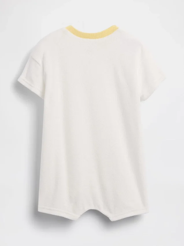 Dětský jednodílný overal z francouzského froté
