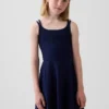 Dětské jerseyové šaty bez ramínek