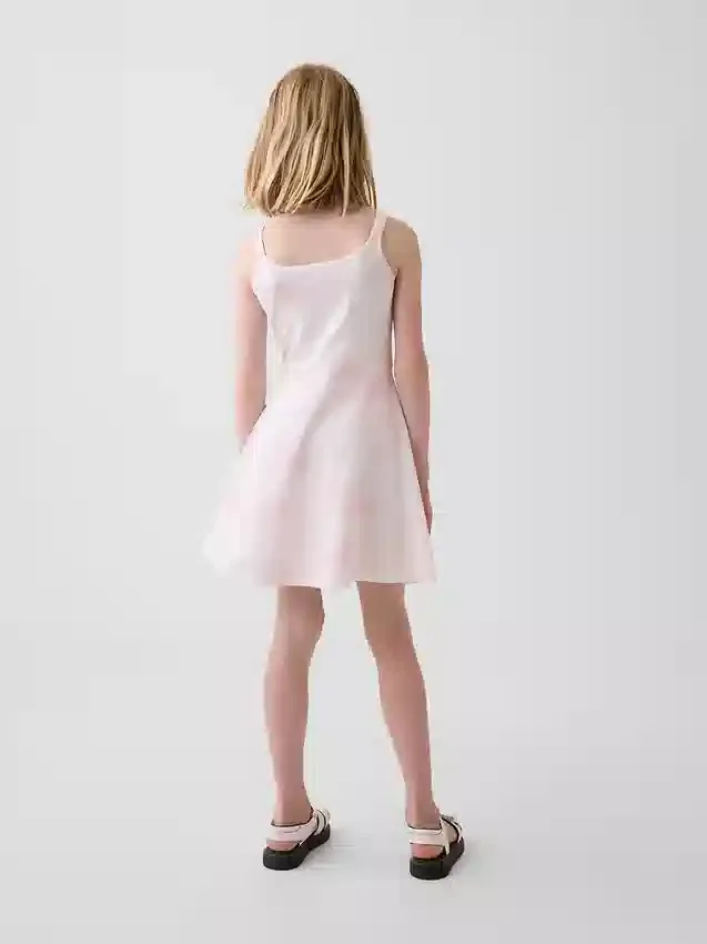 Dětské jerseyové šaty bez ramínek