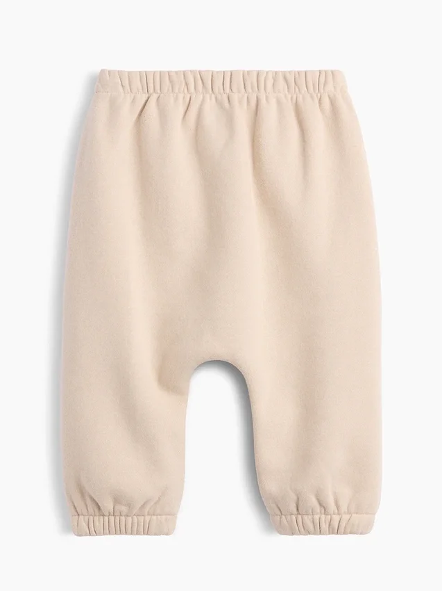 Dětské joggery Vintagesoft s nášivkami Brannan Bear na kolenou