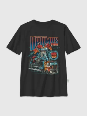 Dětská košile s potiskem Transformers Optimus Prime Speed